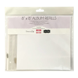 Dovecraft Trimcraft 8x8 Inch Scrapbook Refills