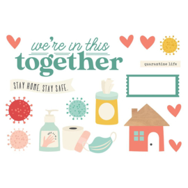 Simple Stories - Simple Pages Page Pieces - Quarantine Life