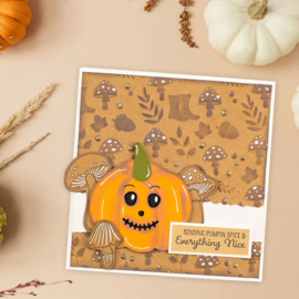 Vaessen Creative • Sjabloon Herfstfiguren 15x15cm