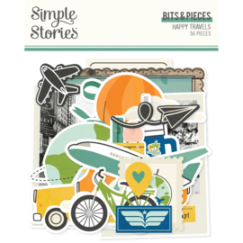 Simple Stories - Happy Travels - Bits & Pieces (24418)