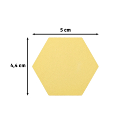 Vaessen Creative • Figuurpons Hexagon 44x51mm