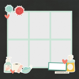 Simple Stories - Simple Pages Page Pieces - Quarantine Life