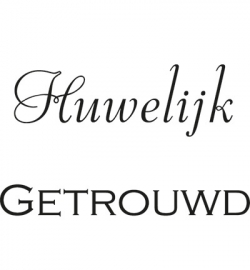 Marianne Design - Clearstamps Huwelijk / Getrouwd