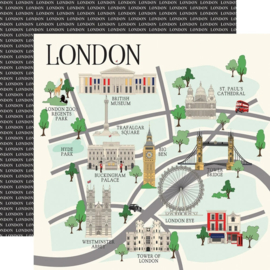 Carta Bella - London 12x12 Inch Collection Kit (CBL404016)