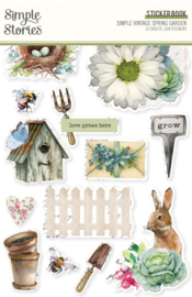Simple Stories - Simple Vintage Spring Garden Sticker Book (21728)