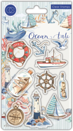 Craft Consortium - Ocean Tale Clear Stamps - Adventure (CCSTMP078)