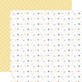 Echo Park Paper - Baby On Board It's a Girl! 12x12 Inch Collection Kit (BOG414016)