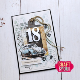 Craft & You Design - Numbers Dies (CW392)