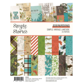 Simple Stories - Simple Vintage Lakeside 6x8 Inch Paper Pad (18019)