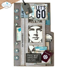 Elizabeth Craft Designs - Travel Journal - CS409