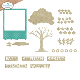 Elizabeth Craft Designs  - Every Day Memories - Seasonal Trees 2340