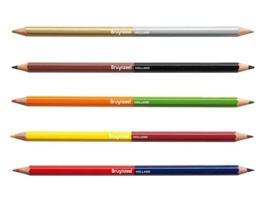 Bruynzeel Twin Point Colouring Pencils 12 pcs