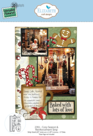 Elizabeth Craft Designs - Every Day Memories - Cozy Season & Reinforcement Strip - 2391