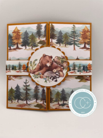 Craft Consortium - In The Forest - Clear Stamps - Friendship