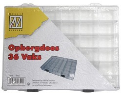 Nellie‘s Choice - Opbergdoos 36 vaks - 25 x 18 cm