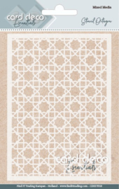 Card Deco Essentials - Mixed Media Stencil - Octagon   CDEST018