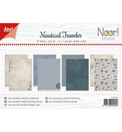 Joy!crafts - Papierset A4 - Noor Design - Nautical Traveler