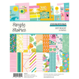 Simple Stories - Just Beachy 6x8 Inch Paper Pad (22315)