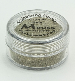 Mboss- - Embossing powder - Gold - 390109
