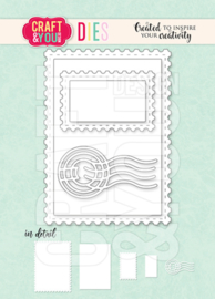 Craft & You Design - ATC Frame with Stamp Dies (CYD-CW263)