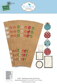 Elizabeth Craft Designs - Every Day Memories - Reinforcements & Accents - 2395