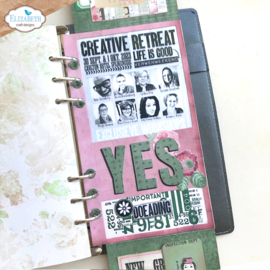 Elizabeth Craft Designs - Planner Essentials - Yes Joy Page - 2077 