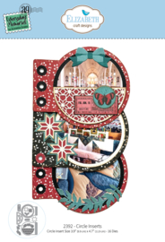 Elizabeth Craft Designs - Every Day Memories - Circle Inserts - 2392