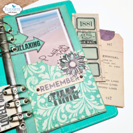 Elizabeth Craft Designs - Planner Essentials - Postage Stamp Strips Dies -  2176 