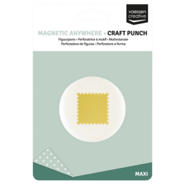 Vaessen Creative • Magnetic Anywhere Pons Postzegel Vierkant 2,5x2,5cm - 21451-005