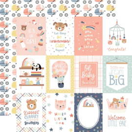 Echo Park Paper - Baby On Board It's a Girl! 12x12 Inch Collection Kit (BOG414016)