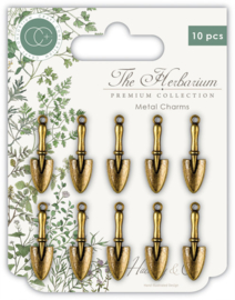 Craft Consortium - The Herbarium - Trowels  - Metal Charms