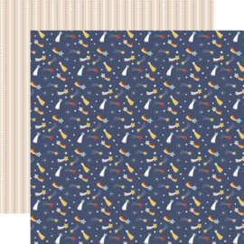 Echo Park Paper - Baby On Board It's a Boy! 12x12 Inch Collection Kit (BOB415016)