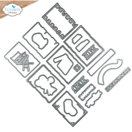 Elizabeth Craft Designs  - Movie night ATC Special - K022