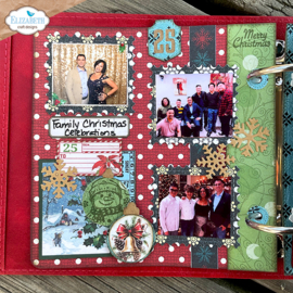 Elizabeth Craft Designs - Every Day Memories - Rounded Corner Square Page Assortment -  2393