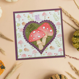 Vaessen Creative • Sjabloon Herfstfiguren 15x15cm