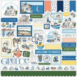 Carta Bella - Greece 12x12 Inch Collection Kit (CBGR508016)