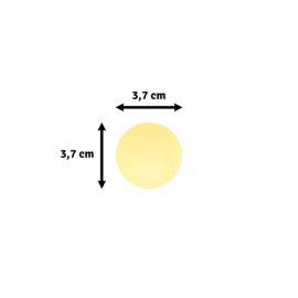 Vaessen Creative • Figuurpons Cirkel - 1,5 inch = 3,75 cm