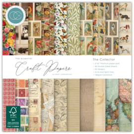 Craft Consortium - The Collector 6x6 Inch Premium Paper Pad (CCEPAD038B)