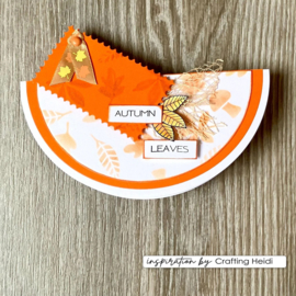 Vaessen Creative • Stencil by Carla Creates Leaves 15x15cm - CAR0510