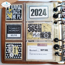 Elizabeth Craft Designs - Sidekick - Postage stamps fillers 2 - 2105