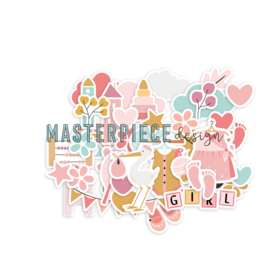 Masterpiece Design - Baby Girl Die-Cuts Figures (MP202177)