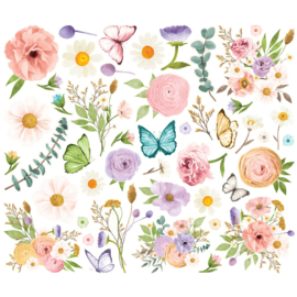 Simple Stories - Simple Vintage Flower Shoppe Floral Bits & Pieces (24223)