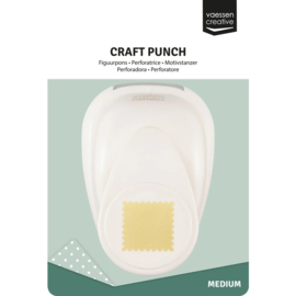 Vaessen Creative • Figuurpons Postzegel Medium 1,8x1,8cm - 21435-067