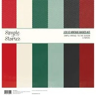 Simple Stories - Simple Vintage 'Tis The Season 12x12 Inch Basics Kit (20715)