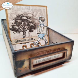 Elizabeth Craft Designs - Field Notes Stamp and Die Set - CSD394