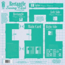 Hot Off The Press - Rectangle Swing Card Template