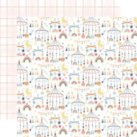 Echo Park Paper - Baby On Board It's a Girl! 12x12 Inch Collection Kit (BOG414016)