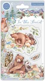 Craft Consortium - In The Forest - Clear Stamps - Friendship