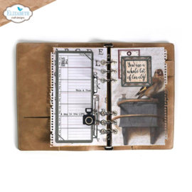 Elizabeth Craft Designs - Planner Essentials 39 - Torn Paper Page With Frames