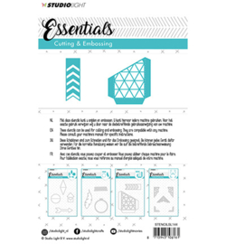 Studio Lght - Cutting and Embossing Die, Essentials nr.144